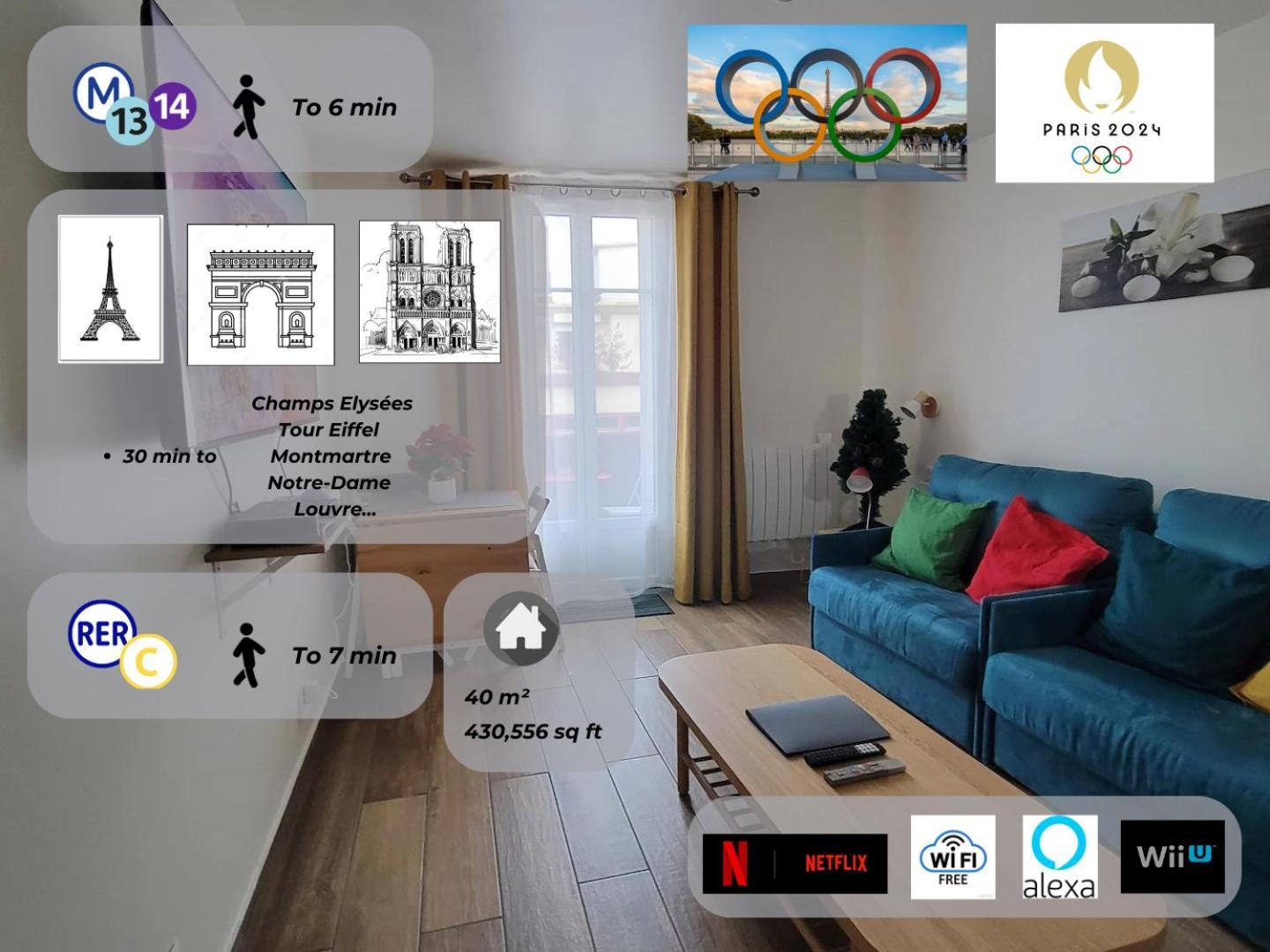 Amazing Apartment A Stone'S Throw From The City Of Lights - Paris Clichy Exterior photo